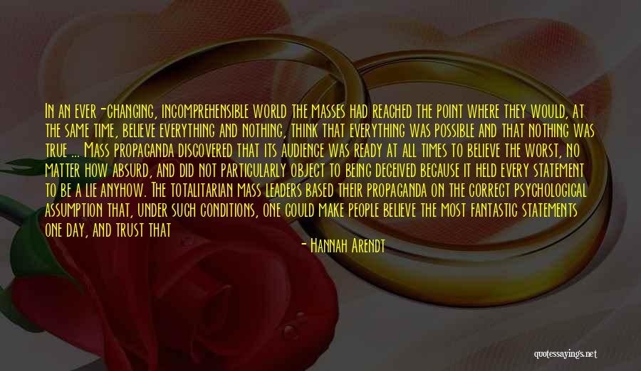 No Trust At All Quotes By Hannah Arendt No Trust At All Quotes By Hannah Arendt