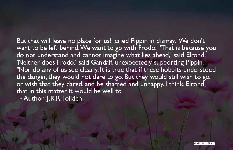 No Trust Friendship Quotes By J.R.R. Tolkien