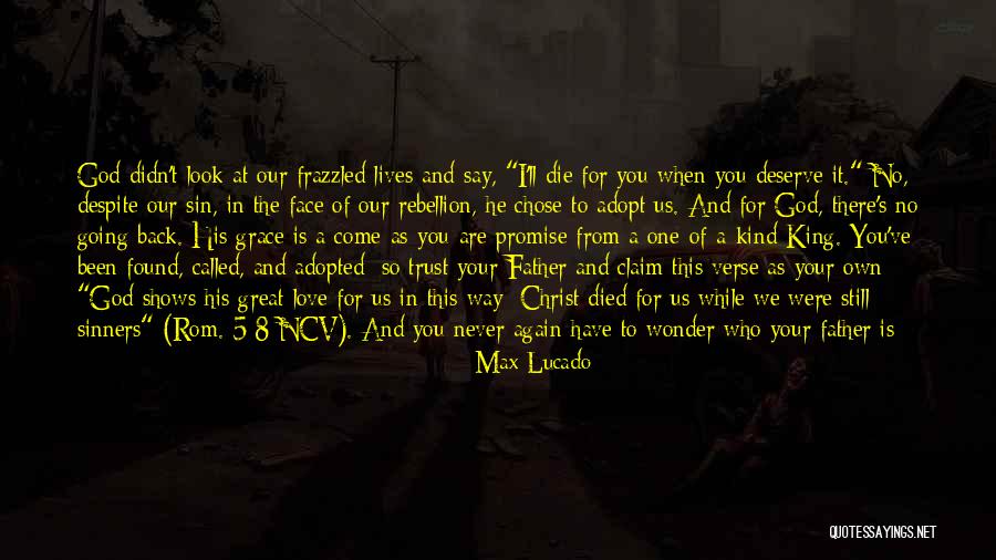 No Trust In You Quotes By Max Lucado No Trust In You Quotes By Max Lucado