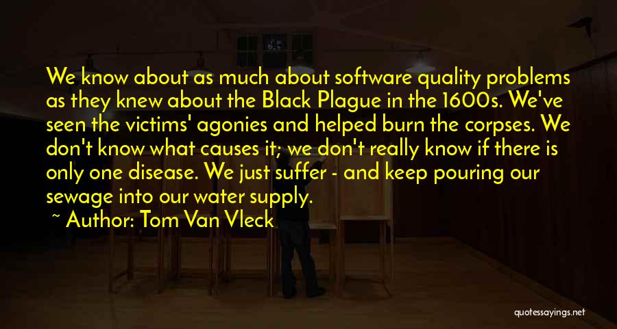 No Water Supply Quotes By Tom Van Vleck