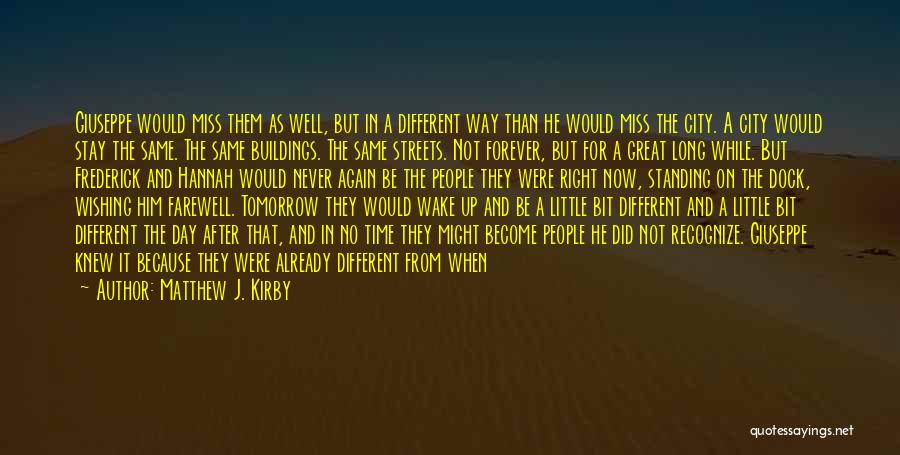 No Way But Up Quotes By Matthew J. Kirby