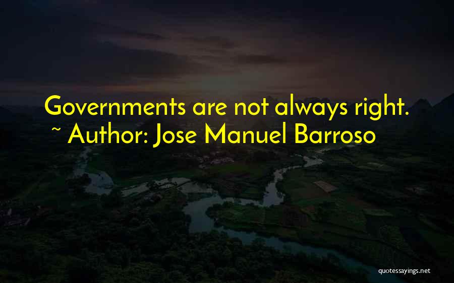 No Way Jose Quotes By Jose Manuel Barroso