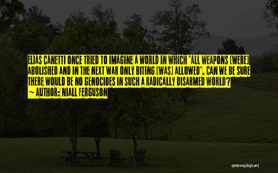 No Weapons Quotes By Niall Ferguson