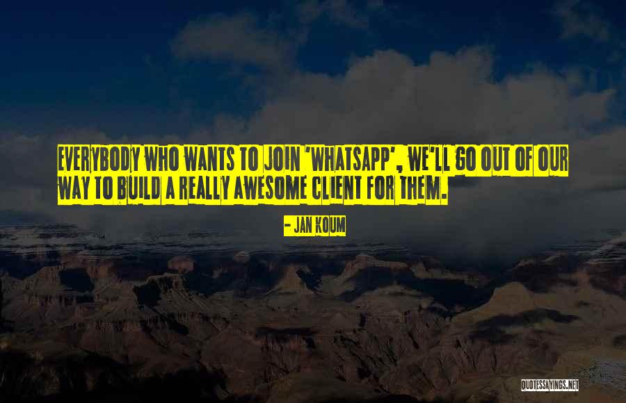 No Whatsapp Quotes By Jan Koum No Whatsapp Quotes By Jan Koum