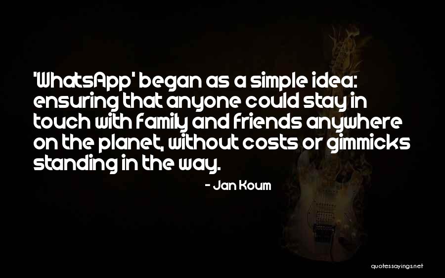 No Whatsapp Quotes By Jan Koum No Whatsapp Quotes By Jan Koum