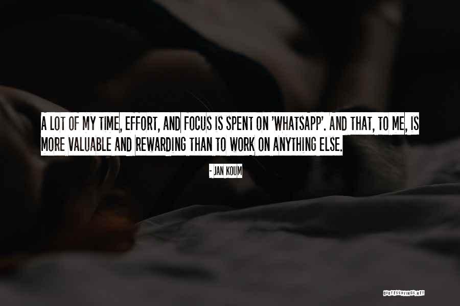 No Whatsapp Quotes By Jan Koum No Whatsapp Quotes By Jan Koum