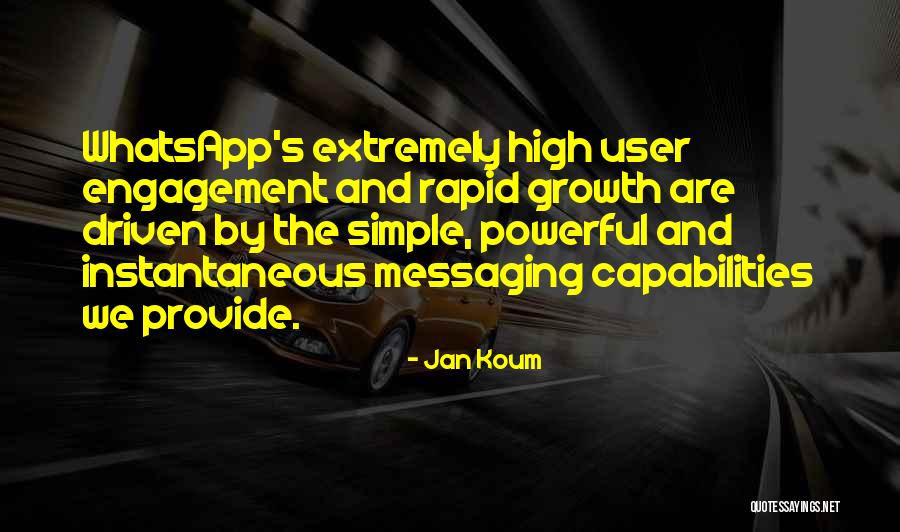 No Whatsapp Quotes By Jan Koum No Whatsapp Quotes By Jan Koum