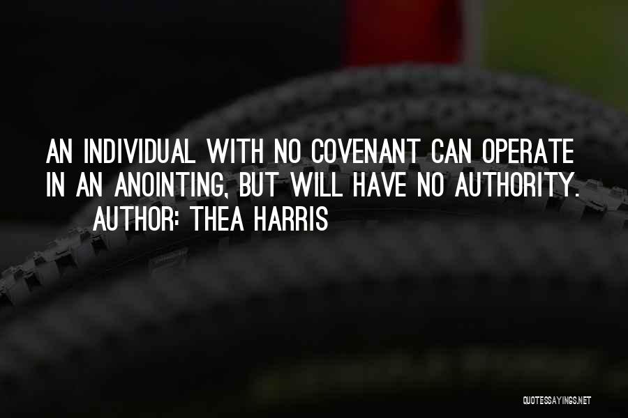No Will Power Quotes By Thea Harris