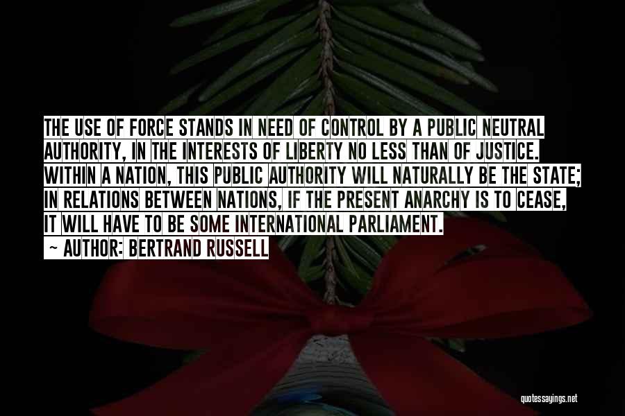 No Will Quotes By Bertrand Russell