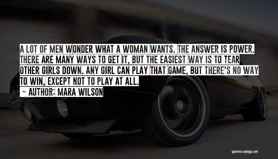 No Win Quotes By Mara Wilson