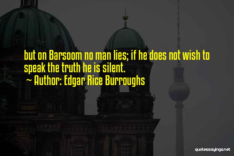 No Wish Quotes By Edgar Rice Burroughs