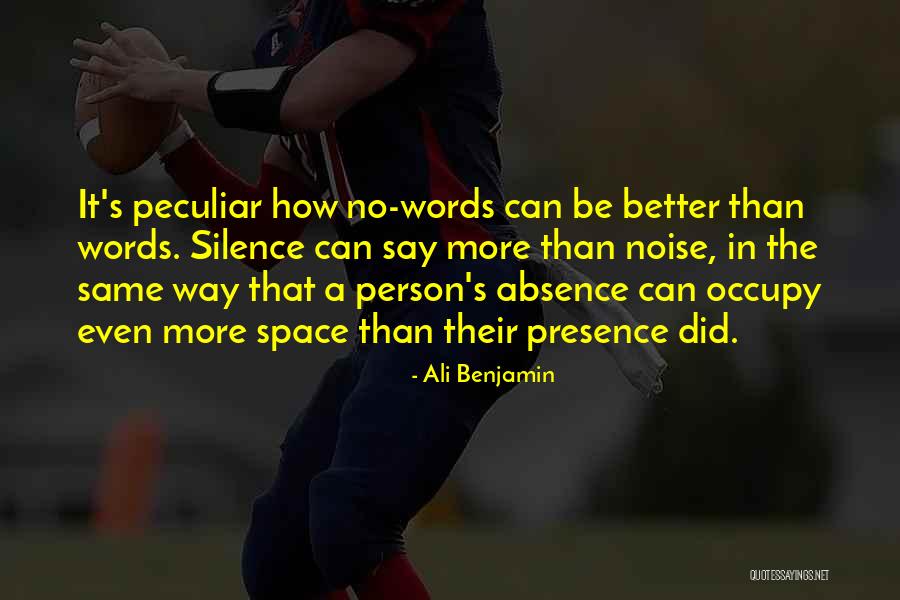 No Words Can Say Quotes By Ali Benjamin No Words Can Say Quotes By Ali Benjamin