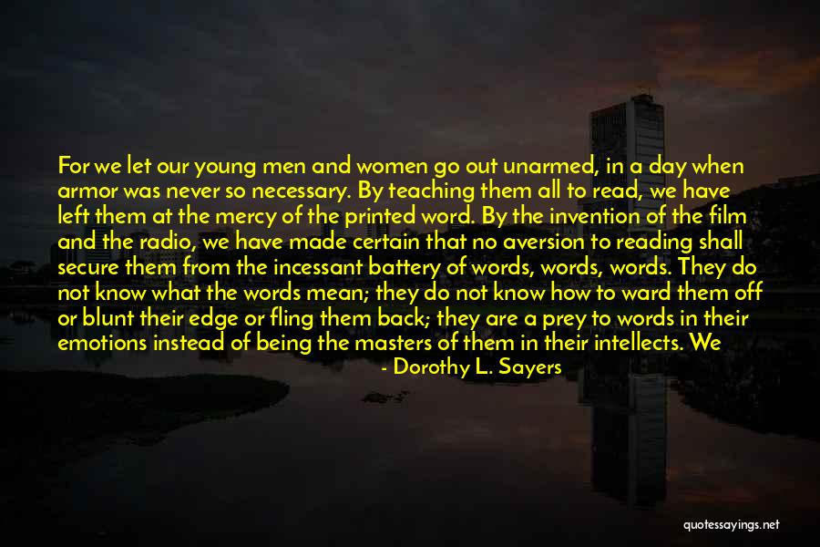 No Words Necessary Quotes By Dorothy L. Sayers