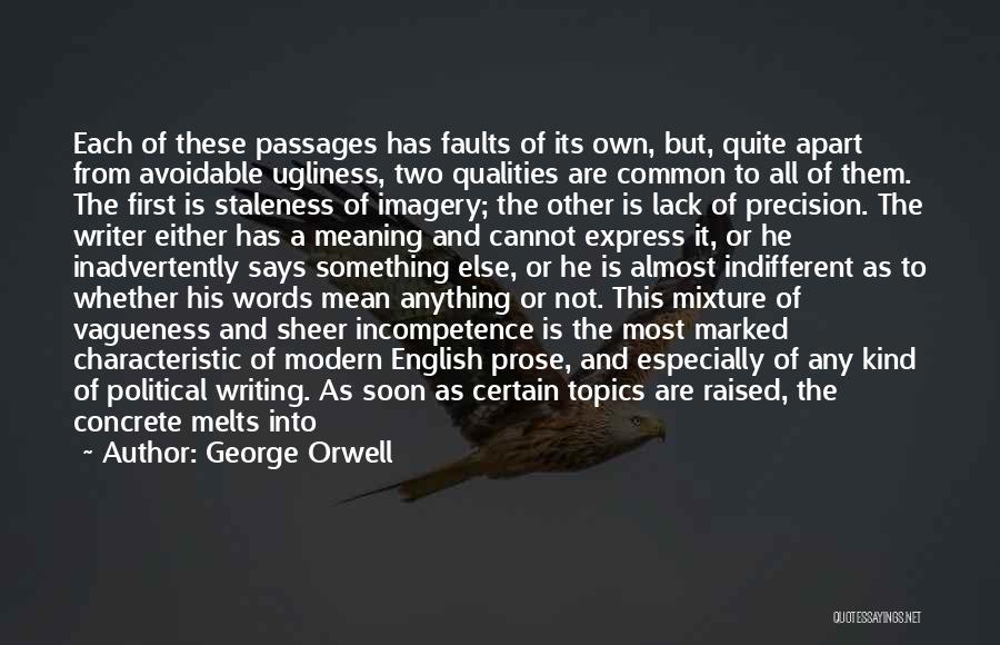 No Words To Express Quotes By George Orwell