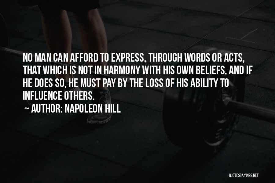 No Words To Express Quotes By Napoleon Hill
