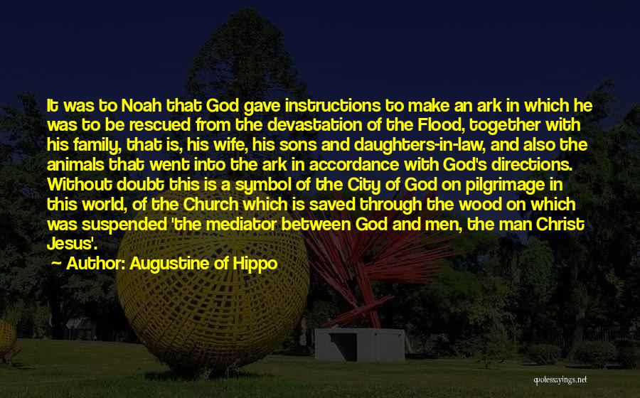 Noah And The Ark Quotes By Augustine Of Hippo