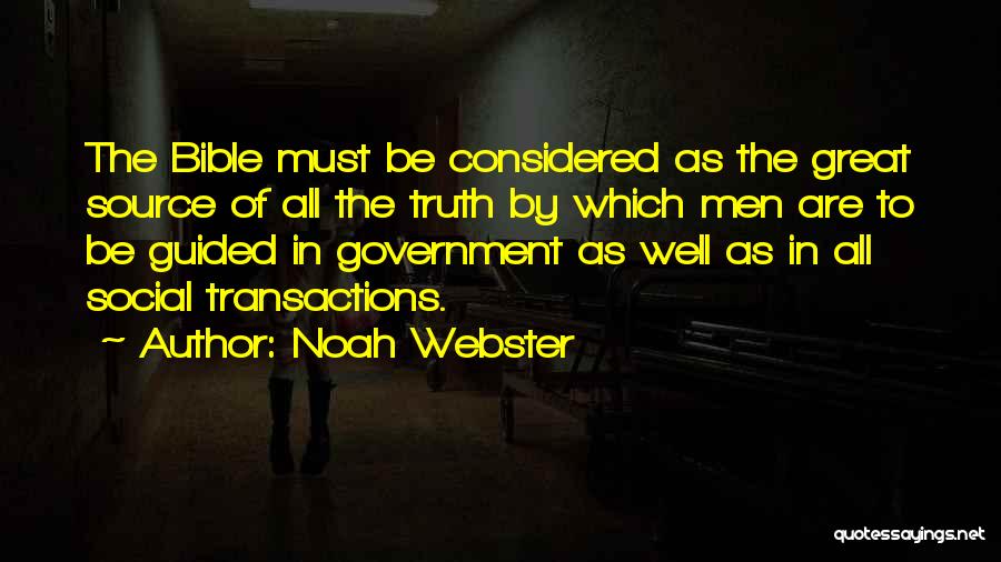 Noah In The Bible Quotes By Noah Webster