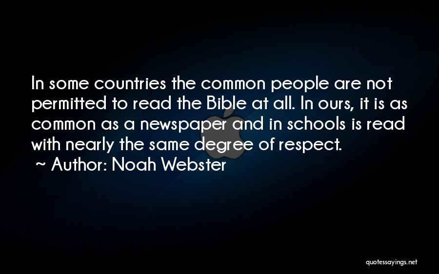 Noah Webster Quotes 1015469