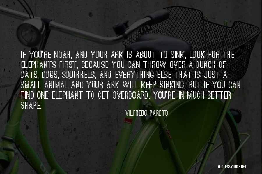 Noah's Ark Quotes By Vilfredo Pareto