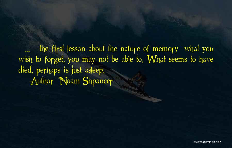 Noam Shpancer Quotes 405976 Noam Shpancer Quotes 405976