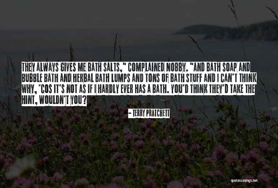 Nobby Quotes By Terry Pratchett Nobby Quotes By Terry Pratchett