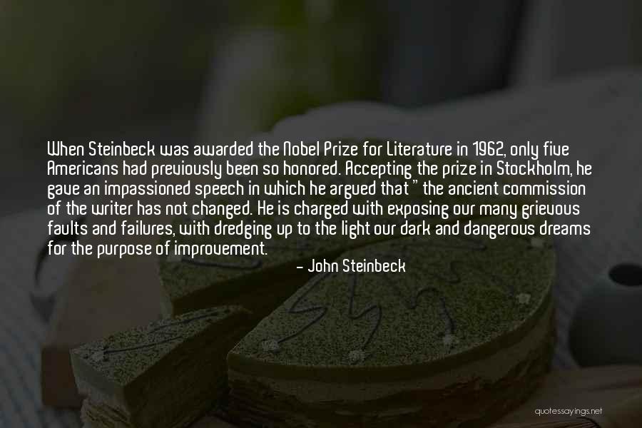 Nobel Quotes By John Steinbeck Nobel Quotes By John Steinbeck