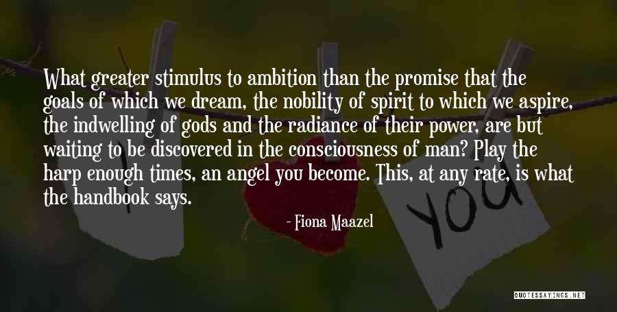 Nobility Of Spirit Quotes By Fiona Maazel Nobility Of Spirit Quotes By Fiona Maazel