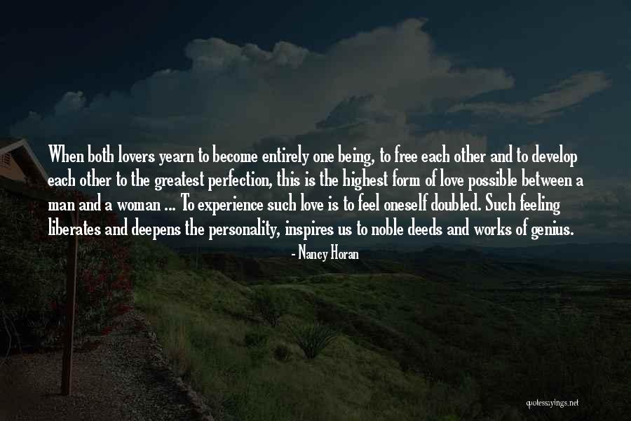 Noble Deeds Quotes By Nancy Horan