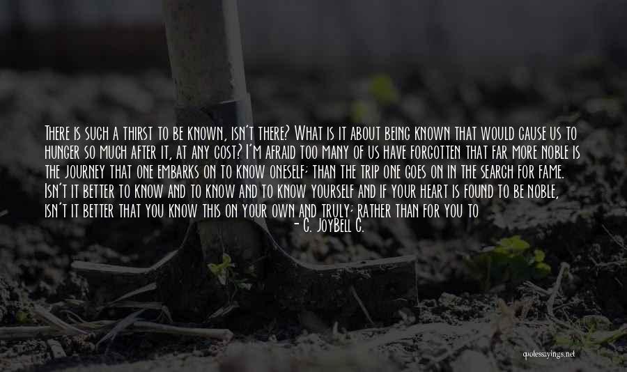Noble Thoughts Quotes By C. JoyBell C. Noble Thoughts Quotes By C. JoyBell C.