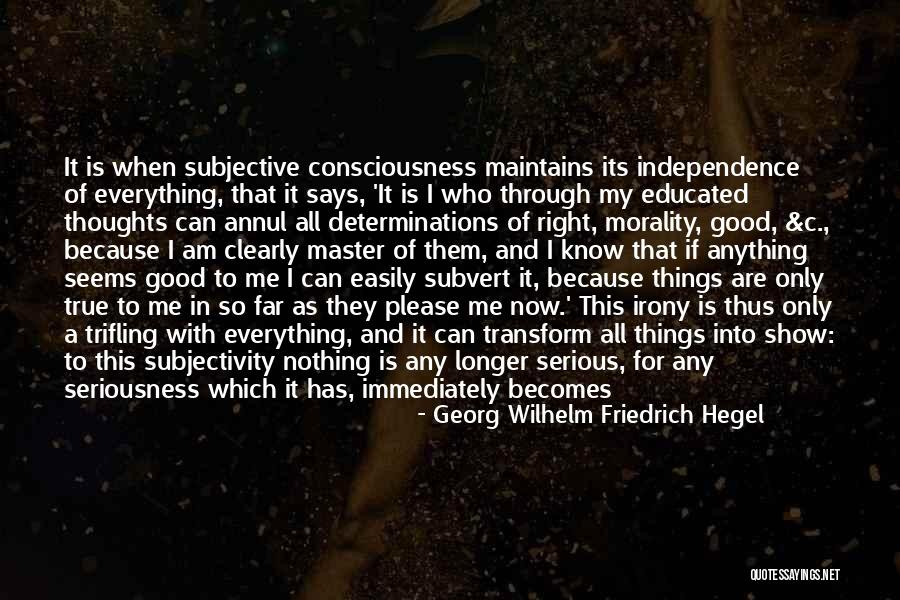Noble Thoughts Quotes By Georg Wilhelm Friedrich Hegel Noble Thoughts Quotes By Georg Wilhelm Friedrich Hegel