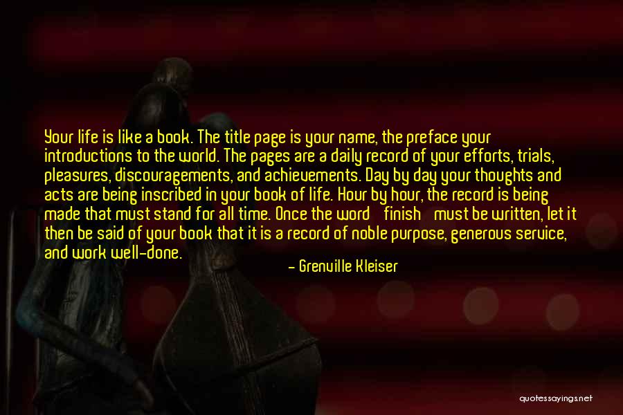 Noble Thoughts Quotes By Grenville Kleiser Noble Thoughts Quotes By Grenville Kleiser