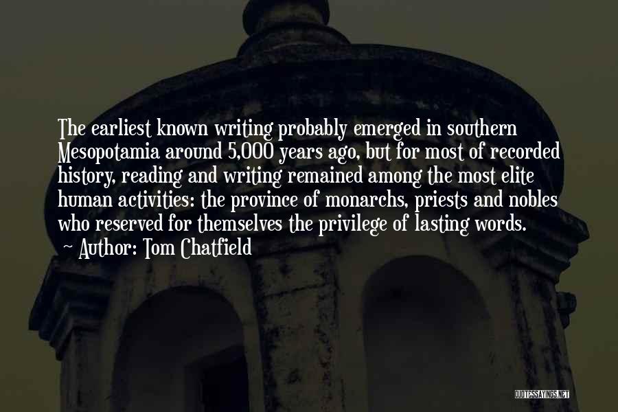 Nobles Quotes By Tom Chatfield