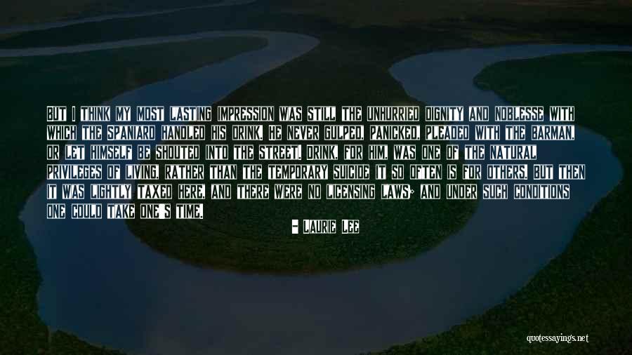 Noblesse Best Quotes By Laurie Lee Noblesse Best Quotes By Laurie Lee