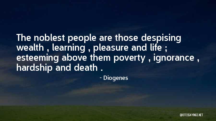Noblest Pleasure Quotes By Diogenes Noblest Pleasure Quotes By Diogenes