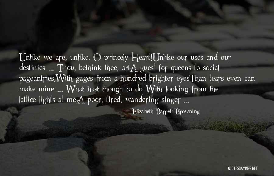 Nobly Advanced Quotes By Elizabeth Barrett Browning Nobly Advanced Quotes By Elizabeth Barrett Browning