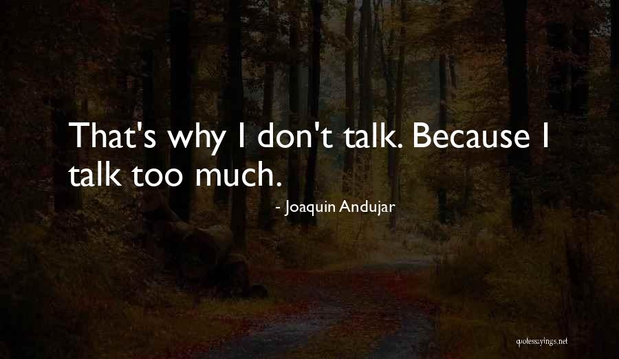 Nobodies Museum Quotes By Joaquin Andujar