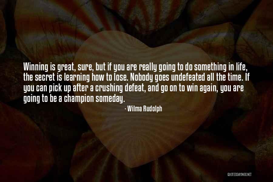 Nobody Can Be You But You Quotes By Wilma Rudolph Nobody Can Be You But You Quotes By Wilma Rudolph