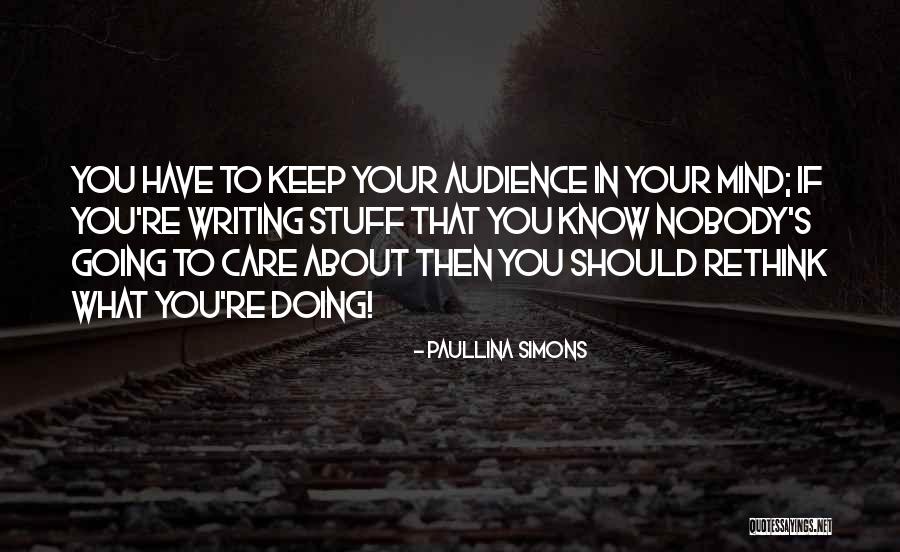 Nobody Care Quotes By Paullina Simons Nobody Care Quotes By Paullina Simons