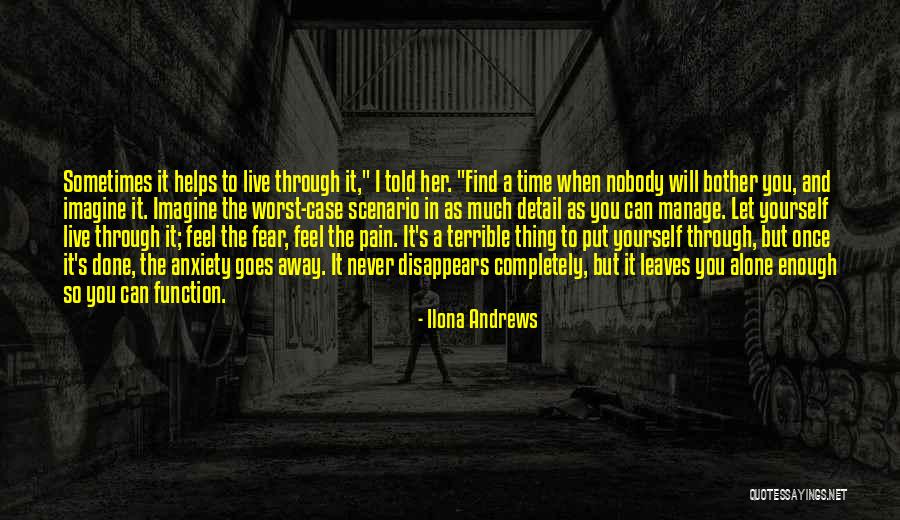 Nobody Helps Quotes By Ilona Andrews