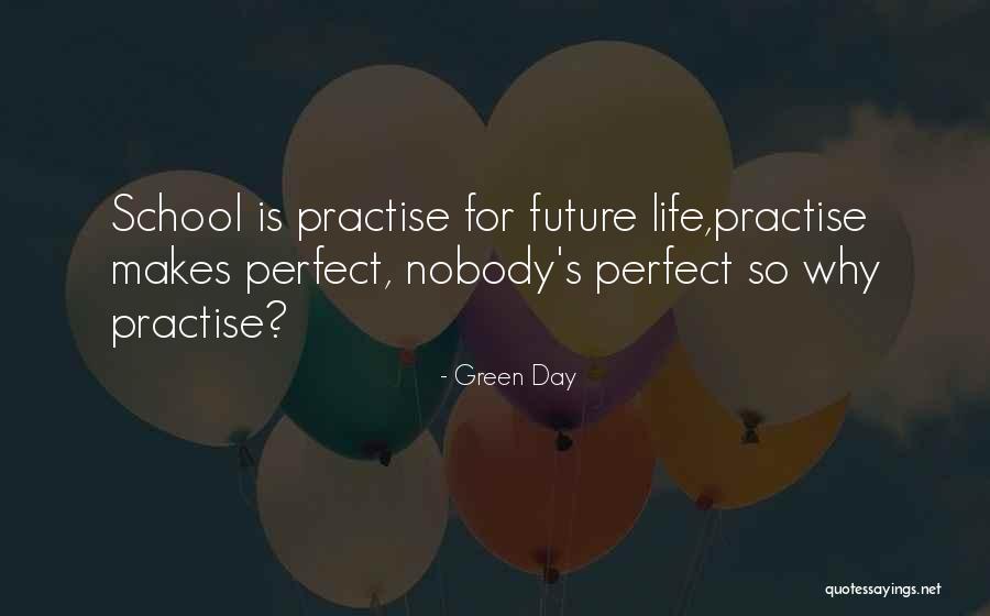 Nobody Is Perfect Quotes By Green Day Nobody Is Perfect Quotes By Green Day