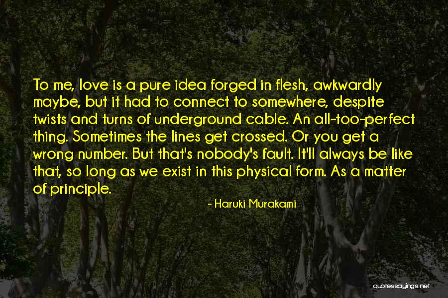 Nobody Is Perfect Quotes By Haruki Murakami Nobody Is Perfect Quotes By Haruki Murakami