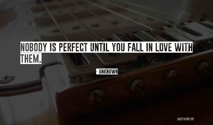Nobody Is Perfect Quotes By Unknown Nobody Is Perfect Quotes By Unknown