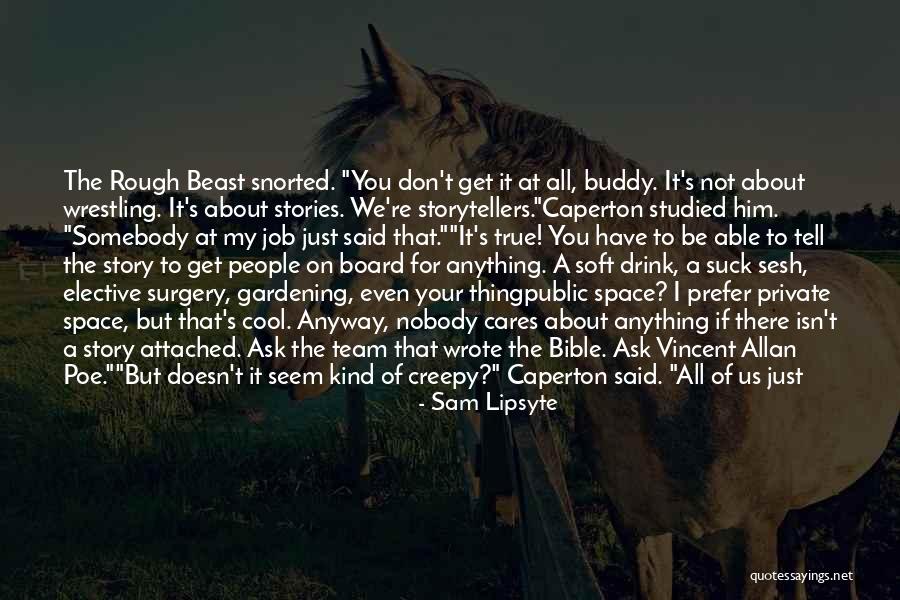 Nobody Is What They Seem Quotes By Sam Lipsyte Nobody Is What They Seem Quotes By Sam Lipsyte