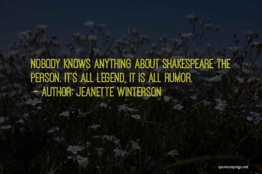 Nobody Knows About Me Quotes By Jeanette Winterson