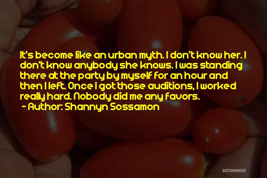 Nobody Knows Me Quotes By Shannyn Sossamon