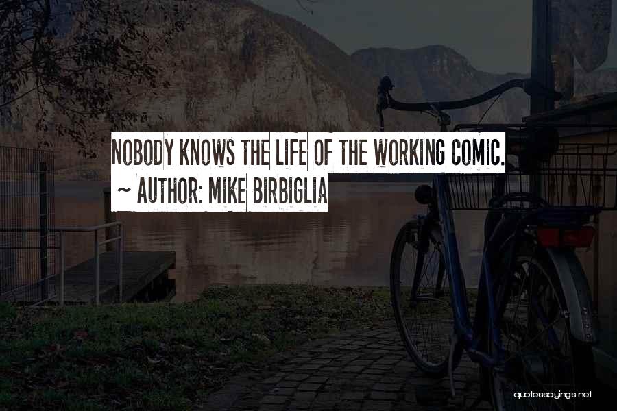 Nobody Knows My Life Quotes By Mike Birbiglia