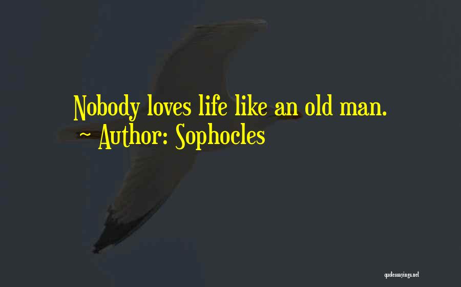 Nobody Loves You Like Me Quotes By Sophocles