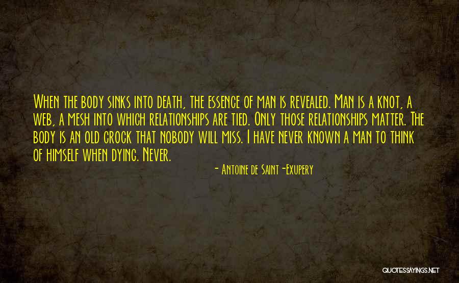 Nobody Miss Me Quotes By Antoine De Saint-Exupery Nobody Miss Me Quotes By Antoine De Saint-Exupery
