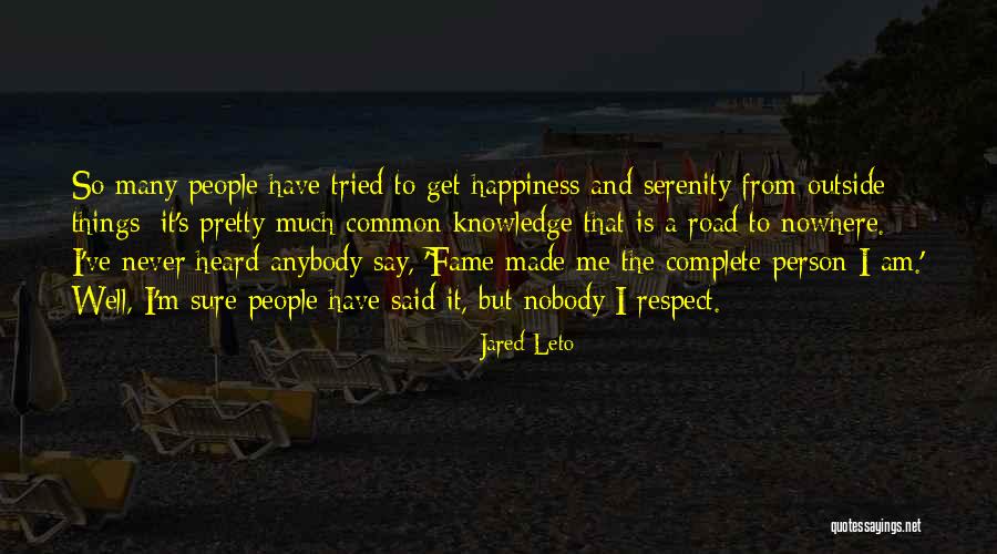 Nobody Nowhere Quotes By Jared Leto