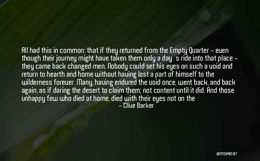 Nobody S Home Quotes By Clive Barker Nobody S Home Quotes By Clive Barker